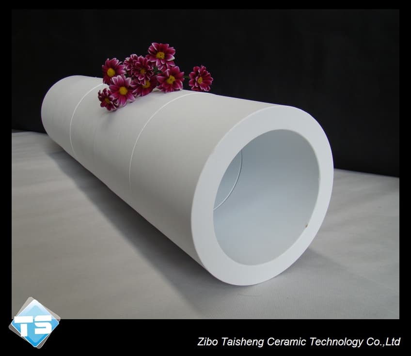 Alumina ceramics straight tube from China